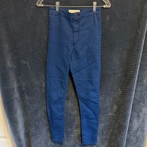 Bullhead Women's Straight Leg Jeans - Blue